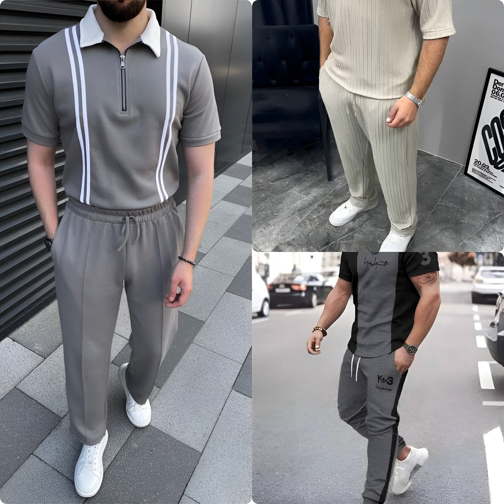Pack of 3 Summer suits for Men – Stylish, Breathable & Comfortable 23517