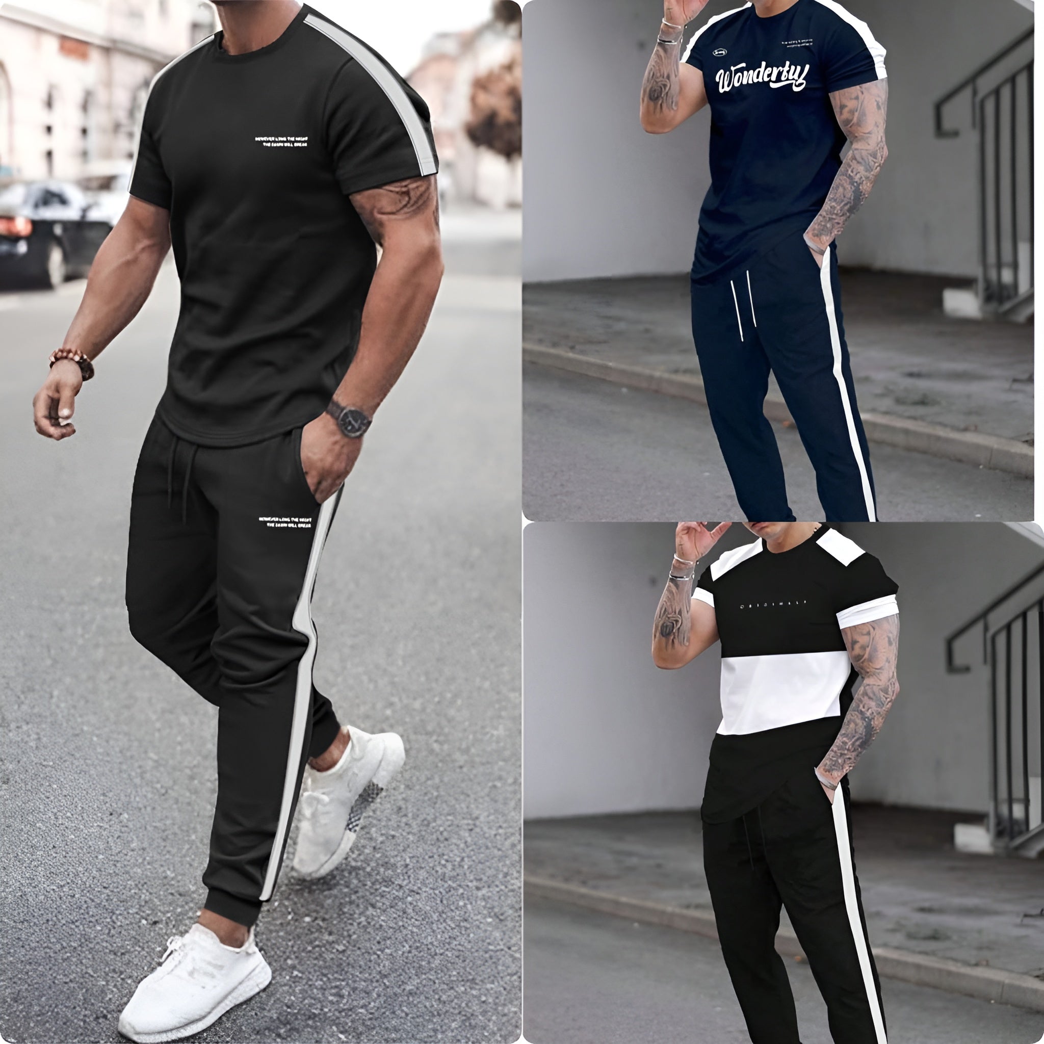 Pack of 3 Summer suits for Men – Stylish, Breathable & Comfortable 23518
