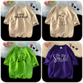 Pack of 4 Trendy Graphic Printed T-Shirts for Women – Stylish & Comfortable Summer Wear - 73654