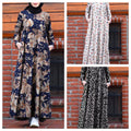 Pack of 3 Premium Georgette Abaya with Stoles All Sizes Available l Article 3282