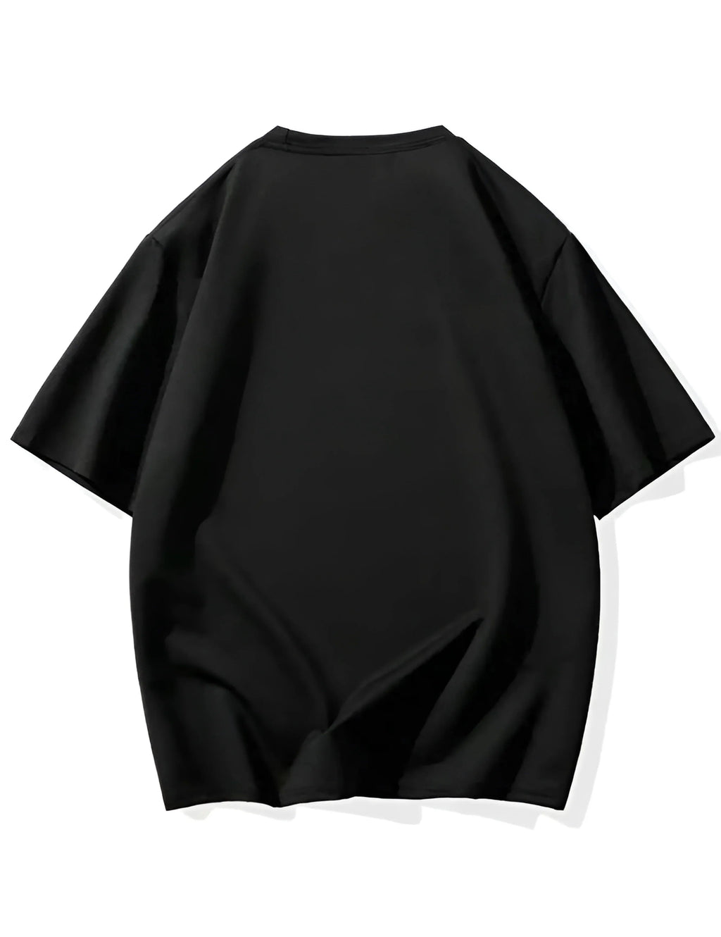 Men's Abstract Design Printed Drop Shoulder