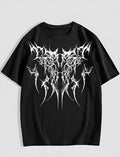 Men's Abstract Design Printed Drop Shoulder