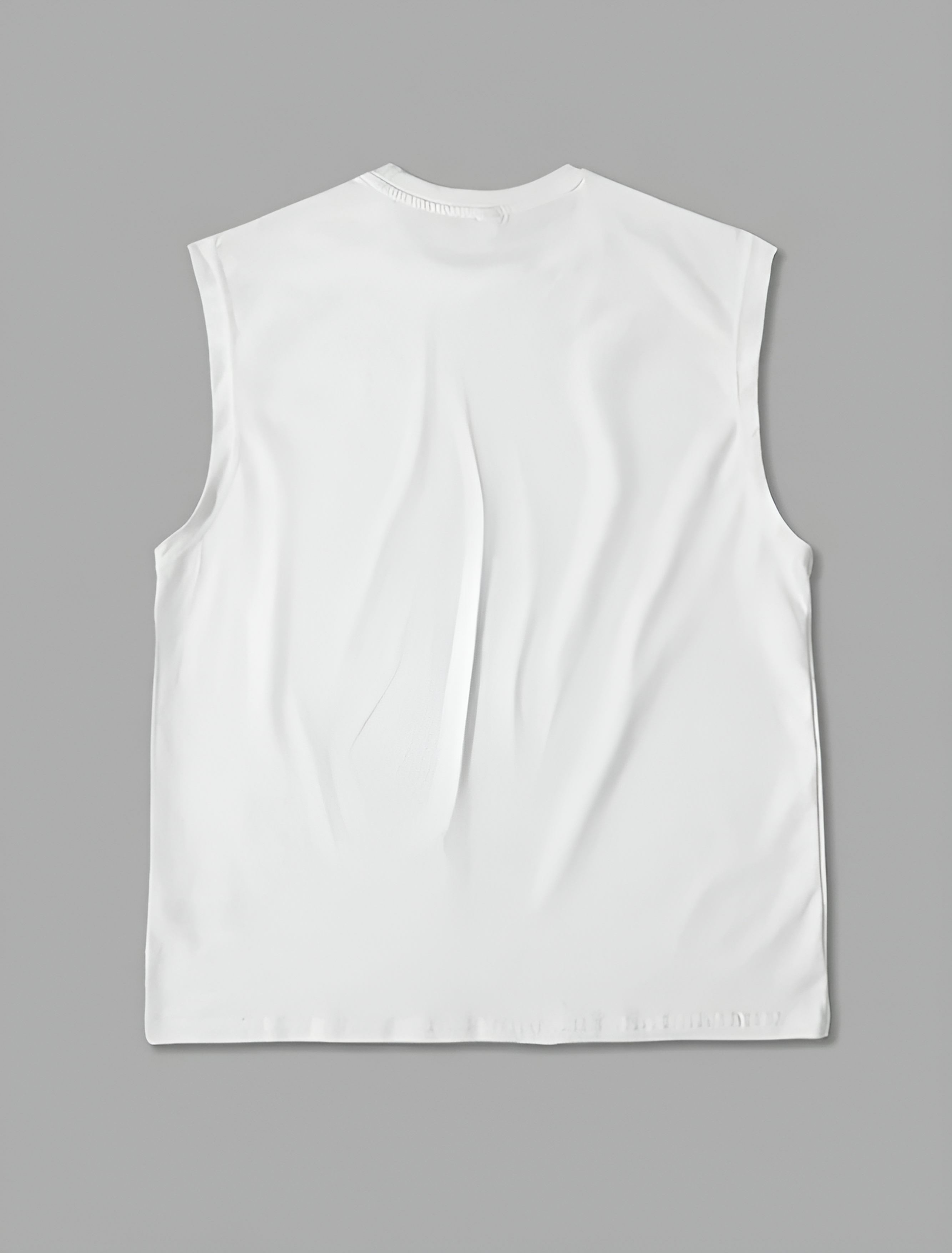 Men's New York Printed Sleeve Less Shirt.