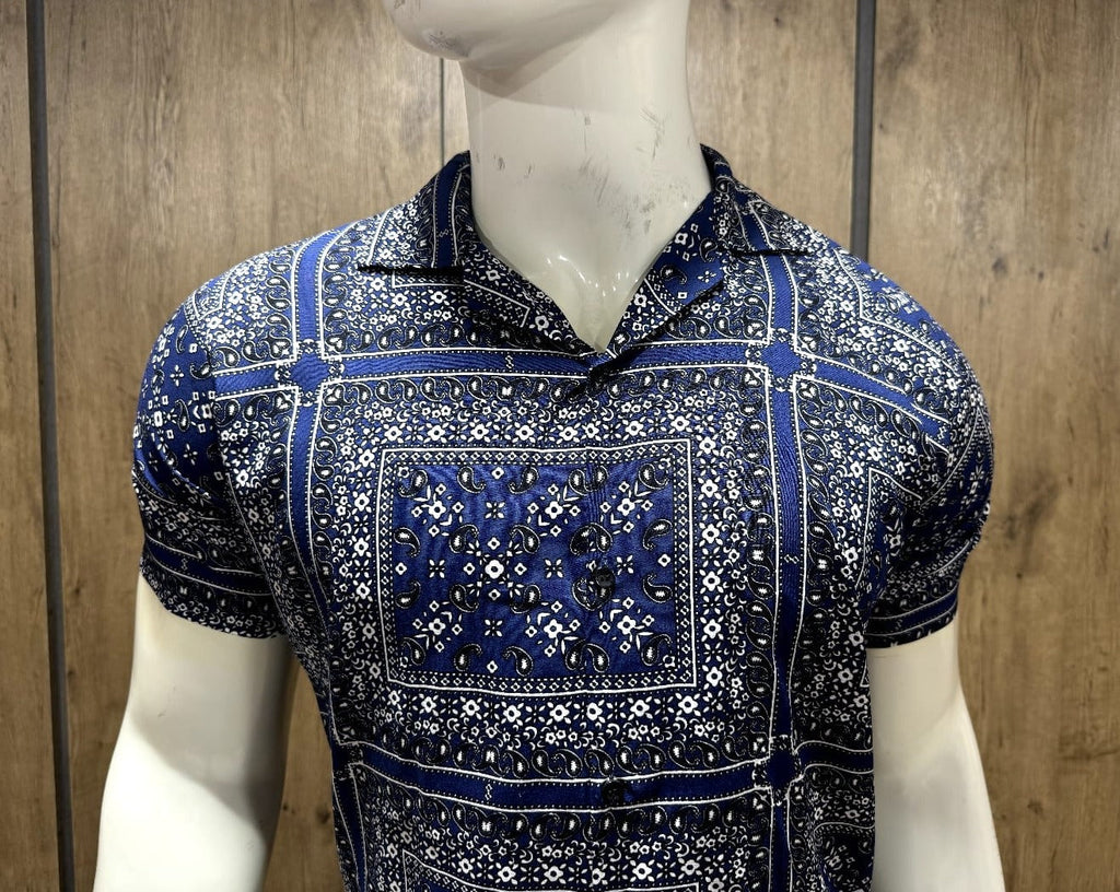 Men's Tropical Printed Shirts.