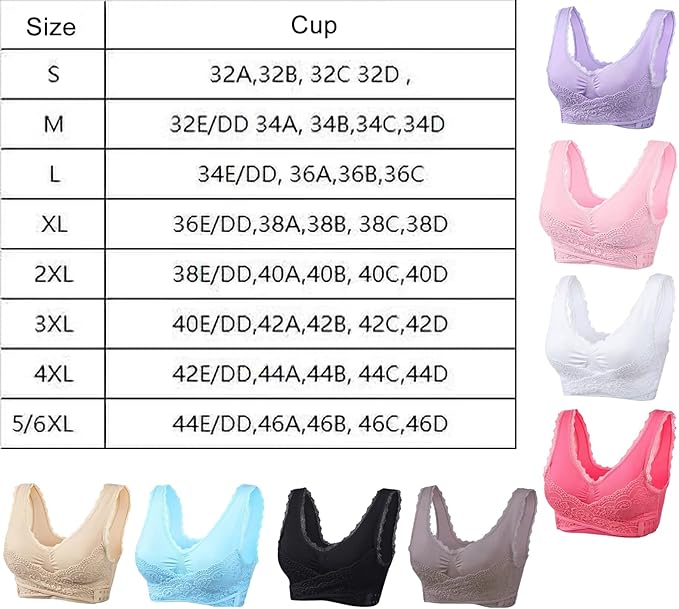 30% off - comfy corset bra front cross side buckle lace bras