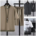 Pack of 3 Men's Summer Sports Suit Tracksuit - Short Sleeves T-Shirts 6529